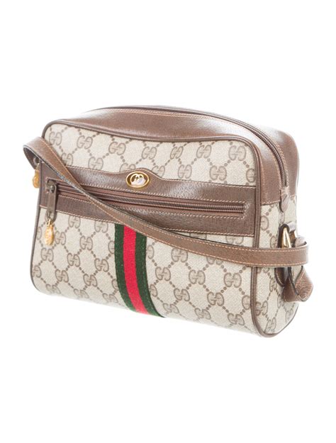 vintage Gucci crossbody bag leather